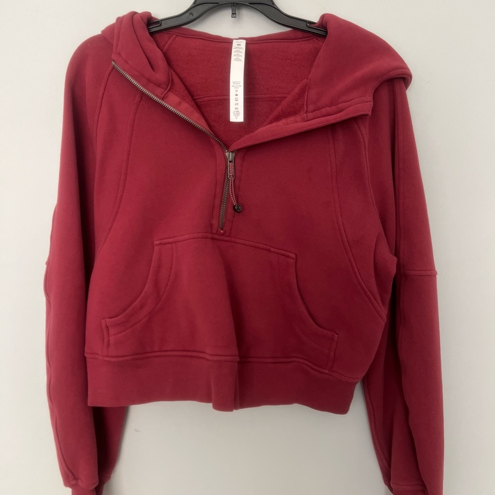 🍋 Lululemon Scuba Oversized Half Zip Hoodie